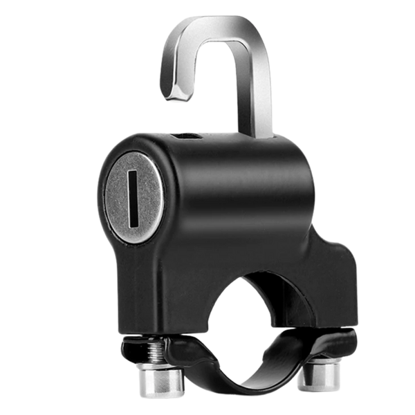 Protective Motorcycle Helmet Lock With Elastic Cable For Secure Parking