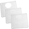 Premium Stainless Steel Hinge Repair Plates For Easy Cabinet Fixes