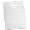 Premium Stainless Steel Hinge Repair Plates For Easy Cabinet Fixes