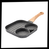 Premium Nonstick Frying Pan With Split Design For Quick Multi Dish Cooking
