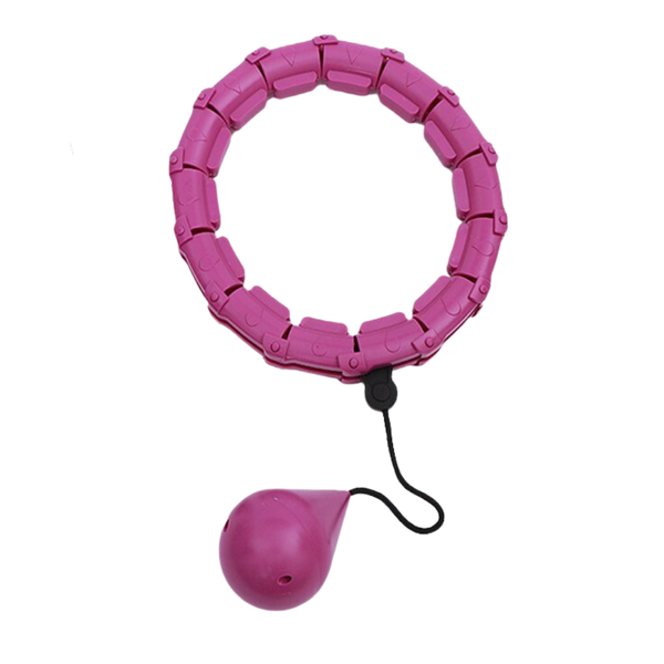 Weighted Waist Hoop For Fat Burning And Toning Adjustable Fitness Hoop