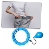 Weighted Waist Hoop For Fat Burning And Toning Adjustable Fitness Hoop