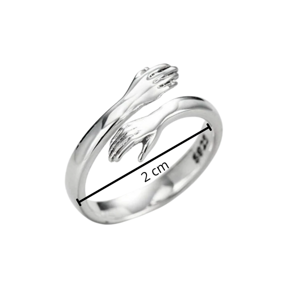 Adjustable Hug Ring For A Meaningful Gift And Everyday Style