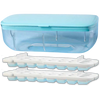 Premium Silicone Ice Cube Tray With Generous Capacity For Large Batches