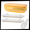 Premium Silicone Ice Cube Tray With Generous Capacity For Large Batches