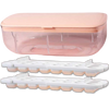 Premium Silicone Ice Cube Tray With Generous Capacity For Large Batches