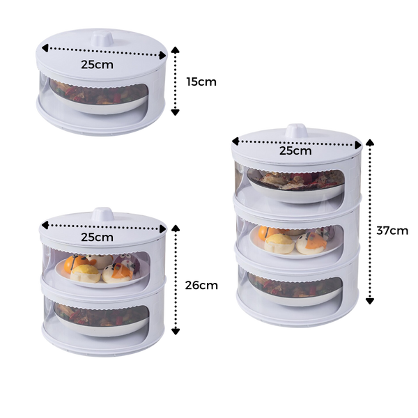 Insulated Stackable Food Storage Containers Keeps Food Fresh
