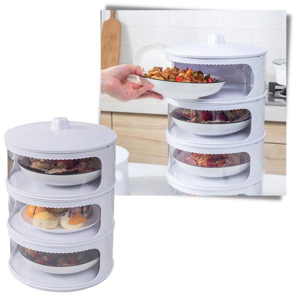 Insulated Stackable Food Storage Containers Keeps Food Fresh
