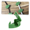 Set Of 20 Leaf Shaped Adhesive Clips For Climbing Plants With Neat Support