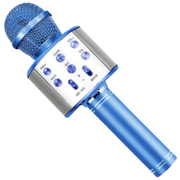 Premium Karaoke Microphone With Bluetooth And Noise Reduction Portable