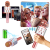 Premium Karaoke Microphone With Bluetooth And Noise Reduction Portable