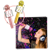 Premium Karaoke Microphone With Bluetooth And Noise Reduction Portable