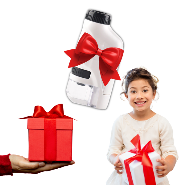 Kids Handheld Microscope for Hands On Science Discovery