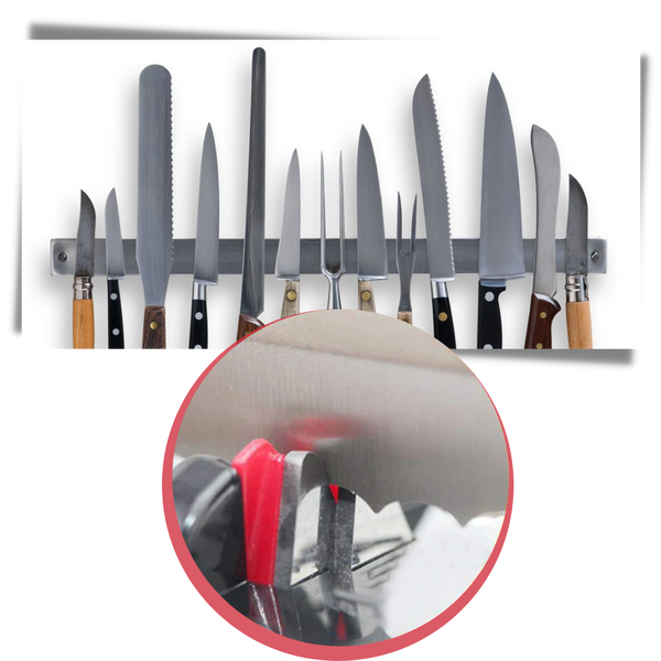 Elite Knife Sharpener For Kitchen Use Delivers Safe Effortless Sharpness