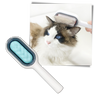 Premium Pet Deshedding Brush for Gentle Grooming and Knot Removal