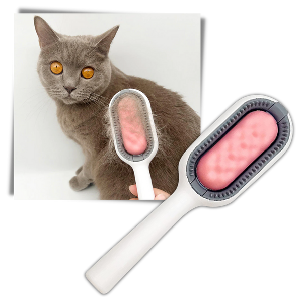 Premium Pet Deshedding Brush for Gentle Grooming and Knot Removal
