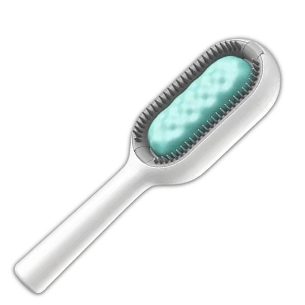 Premium Pet Deshedding Brush for Gentle Grooming and Knot Removal