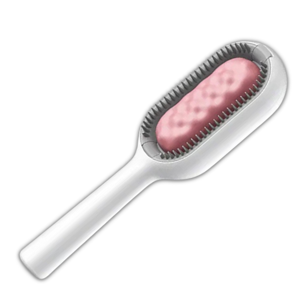 Premium Pet Deshedding Brush for Gentle Grooming and Knot Removal