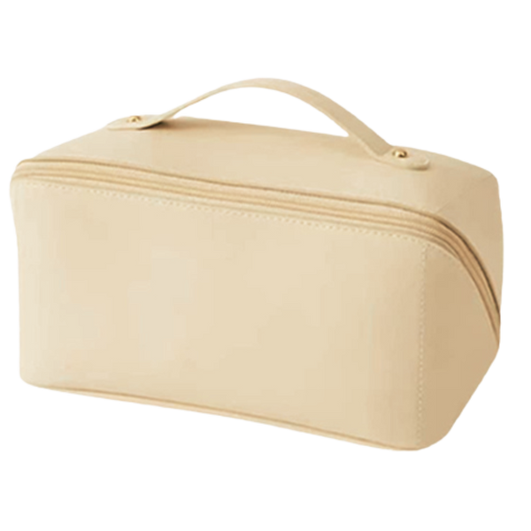 Premium Large Capacity Makeup Organizer Travel Bag for On the Go Organization
