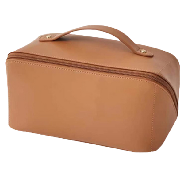 Premium Large Capacity Makeup Organizer Travel Bag for On the Go Organization