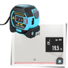 3-In-1 Laser Tape Measure With Accurate Readings And Self Lock