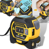 3-In-1 Laser Tape Measure With Accurate Readings And Self Lock