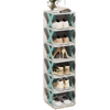 Multi Tier Space Saving Shoe Organizer Rack For Efficient Closet Storage