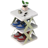 Multi Tier Space Saving Shoe Organizer Rack For Efficient Closet Storage