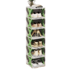 Multi Tier Space Saving Shoe Organizer Rack For Efficient Closet Storage