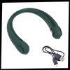 Portable Neck Fan With Rechargeable Battery For Personal Cooling
