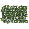Expandable Artificial Plant Fence for Privacy and UV Protection