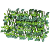 Expandable Artificial Plant Fence for Privacy and UV Protection