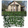 Expandable Artificial Plant Fence for Privacy and UV Protection