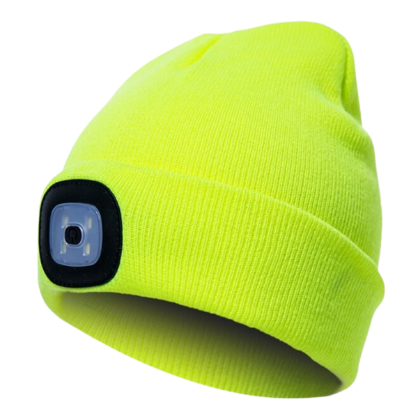 LED Beanie With Hands Free Light For Warmth All Year Round