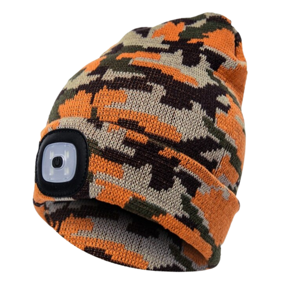 LED Beanie With Hands Free Light For Warmth All Year Round