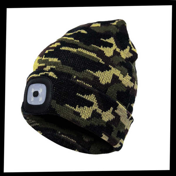 LED Beanie With Hands Free Light For Warmth All Year Round
