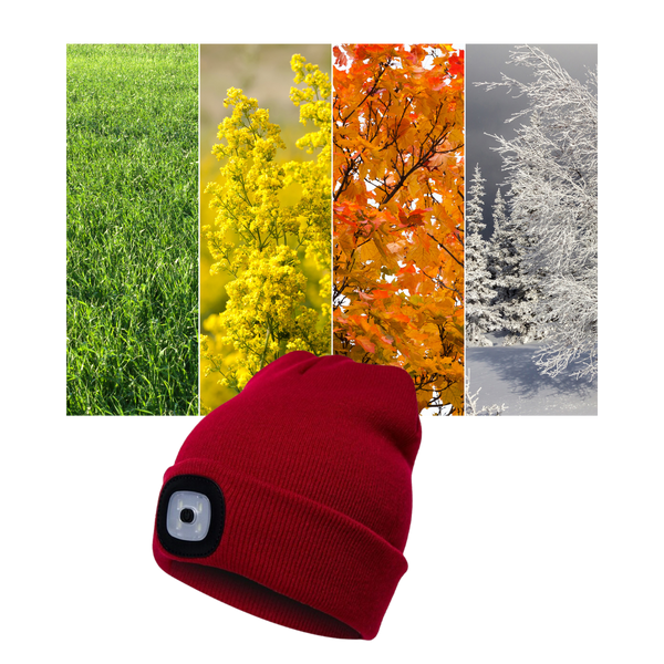 LED Beanie With Hands Free Light For Warmth All Year Round