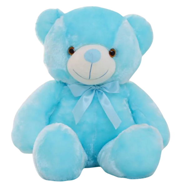 Premium LED Plush Teddy Bear Night Light With Multicolor Glow