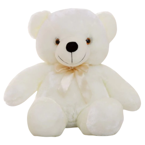 Premium LED Plush Teddy Bear Night Light With Multicolor Glow