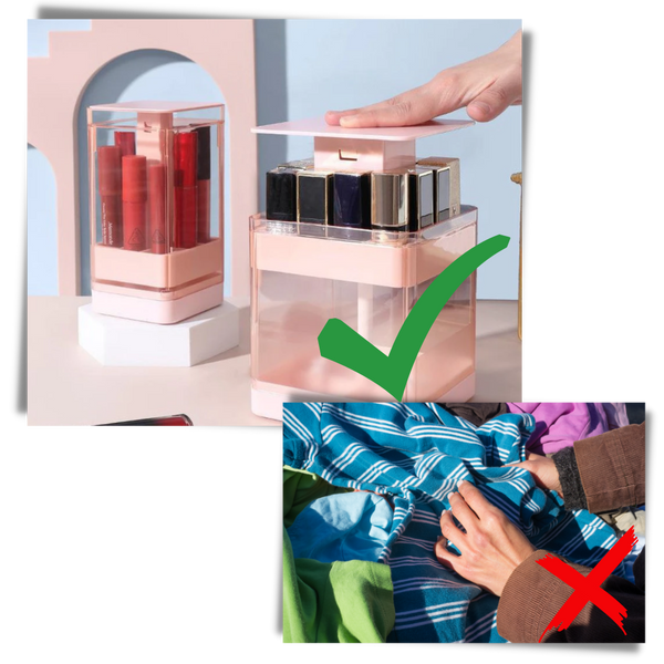 Premium Lip Gloss Storage Box With Portable High Capacity
