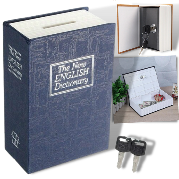 Compact Lock Box For Secure Document And Jewelry Storage