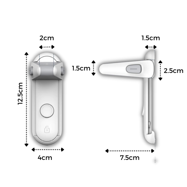 Door Handle Safety Lock For Childproofing And Home Security