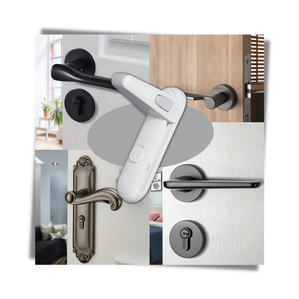 Door Handle Safety Lock For Childproofing And Home Security