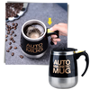 Premium Self-Stirring Stainless Steel Mug For On-The-Go Coffee