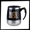 Premium Self-Stirring Stainless Steel Mug For On-The-Go Coffee