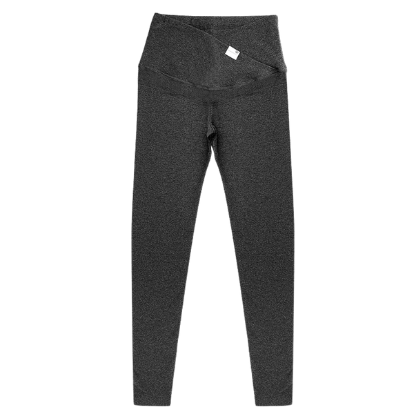 Breathable Cross Belly Maternity Leggings for Every Stage One Size Fits All