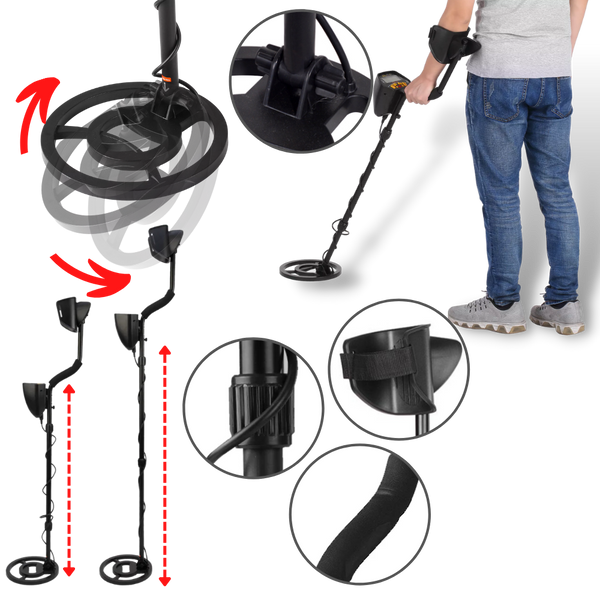 Waterproof Metal Scanner With Digital Display For All Metals