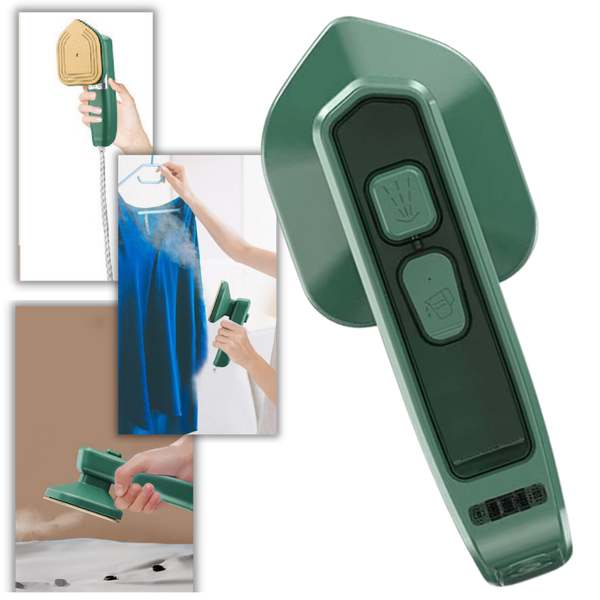 Portable Travel Steam Iron For Quick Crease Removal And Wrinkle Reduction