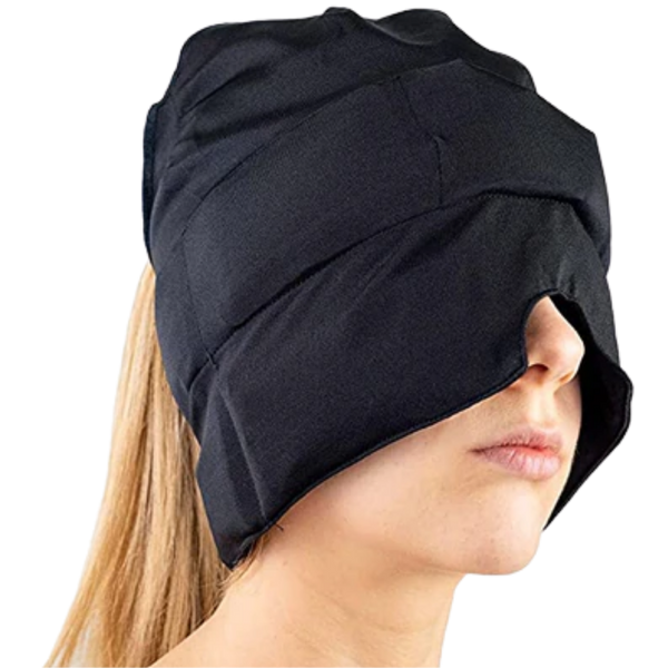 Migraine Relief Cap With Hot And Cold Therapy For Headache Pain