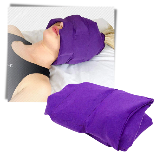 Migraine Relief Cap With Hot And Cold Therapy For Headache Pain